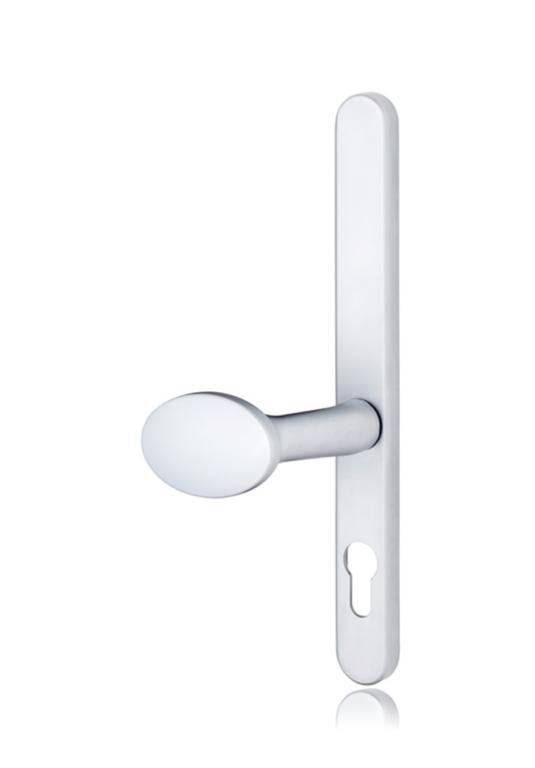 Standard Satin Chrome Lever Pad Door Handle